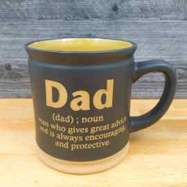 This Dad Inspirational Saying Coffee Mug 18oz (532ml) Beverage Tea Cup by Blue Sky is made with love by Premier Homegoods! Shop more unique gift ideas today with Spots Initiatives, the best way to support creators.