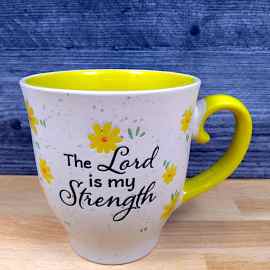 This Religious Saying Daisy Coffee Mug 17oz (455ml) Embossed Beverage Cup Blue Sky is made with love by Premier Homegoods! Shop more unique gift ideas today with Spots Initiatives, the best way to support creators.