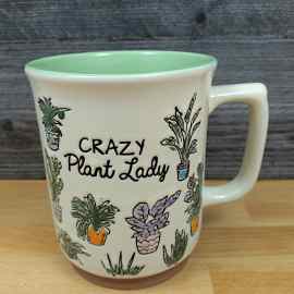 This Crazy Plant Lady Floral Coffee Mug 18oz (532ml) Embossed Tea Cup by Blue Sky is made with love by Premier Homegoods! Shop more unique gift ideas today with Spots Initiatives, the best way to support creators.