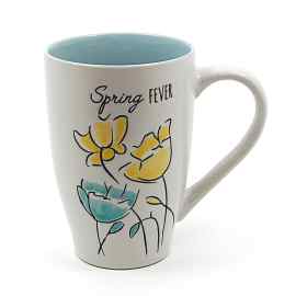 This Coffee Mug Spring Fever Cup with Floral Design by Blue Sky Clayworks is made with love by Premier Homegoods! Shop more unique gift ideas today with Spots Initiatives, the best way to support creators.