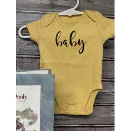 This Newborn Size Onesie “baby” is made with love by Coffee & Crafts Personalized! Shop more unique gift ideas today with Spots Initiatives, the best way to support creators.