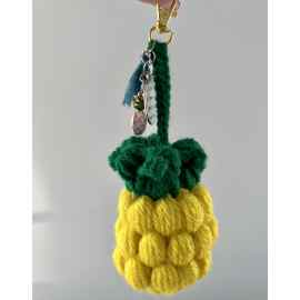 This Handmade Crochet Pineapple Key Ring is made with love by Classy Crafty Wife! Shop more unique gift ideas today with Spots Initiatives, the best way to support creators.