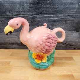 This Summer Fun Flamingo Teapot Decorative Collectable by Blue Sky Heather Goldminic is made with love by Premier Homegoods! Shop more unique gift ideas today with Spots Initiatives, the best way to support creators.