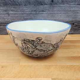 This Chesapeake Bay Blue Crab Bowl Embossed Ocean Sea Life by Blue Sky 6.5 in (16cm) is made with love by Premier Homegoods! Shop more unique gift ideas today with Spots Initiatives, the best way to support creators.