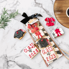 This Graduation MINIS in a sleeve is made with love by Forget Me Not Cookies! Shop more unique gift ideas today with Spots Initiatives, the best way to support creators.