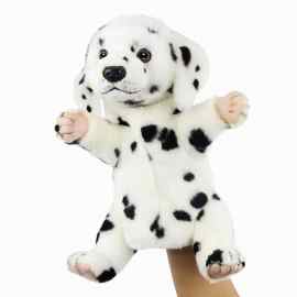 This Dalmatian Dog Puppet True to Life Look Soft Plush Animal Learning Toy is made with love by Premier Homegoods! Shop more unique gift ideas today with Spots Initiatives, the best way to support creators.
