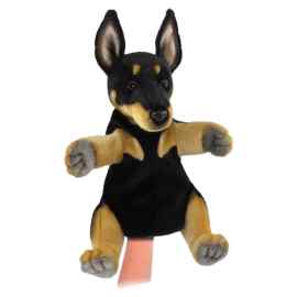 This Pincher Dog Puppet True to Life Look Soft Plush Animal Learning Toys is made with love by Premier Homegoods! Shop more unique gift ideas today with Spots Initiatives, the best way to support creators.