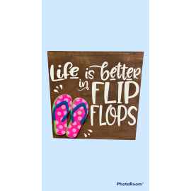 This Life is Better in Flip Flops is made with love by Duo Deesigns! Shop more unique gift ideas today with Spots Initiatives, the best way to support creators.