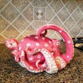 This Octopus Teapot is made with love by Premier Homegoods! Shop more unique gift ideas today with Spots Initiatives, the best way to support creators.
