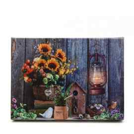 This Sunflowers with Lantern LED Light Up Lighted Canvas Wall or Tabletop Picture Art is made with love by Premier Homegoods! Shop more unique gift ideas today with Spots Initiatives, the best way to support creators.