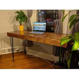 This Butcher Block Desk is made with love by The Bernese Builder! Shop more unique gift ideas today with Spots Initiatives, the best way to support creators.