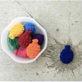 This Crochet Water Balloons is made with love by Classy Crafty Wife! Shop more unique gift ideas today with Spots Initiatives, the best way to support creators.
