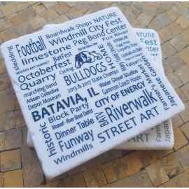 This Batavia Tumbled Marble Coaster is made with love by Studio Patty D! Shop more unique gift ideas today with Spots Initiatives, the best way to support creators.