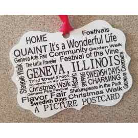 This Geneva Illinois Ornament is made with love by Studio Patty D! Shop more unique gift ideas today with Spots Initiatives, the best way to support creators.