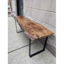 This Live Edge Maple Coffee Table- Great gift is made with love by The Bernese Builder! Shop more unique gift ideas today with Spots Initiatives, the best way to support creators.