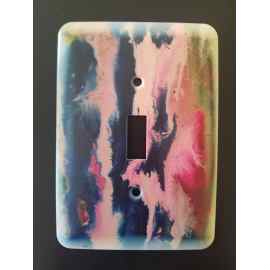 This Pink Abstract- Single Switch Plate is made with love by Studio Patty D! Shop more unique gift ideas today with Spots Initiatives, the best way to support creators.