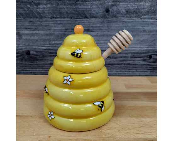 Vintage Home Electric Potpourri Pot Burner Bee Hive w/ Bees