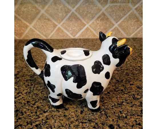 Ceramic Promotion Cow Teapot  Home Products, Lights & Constructions